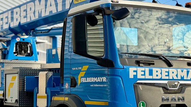 Lkw-Arbeitsbühne F-37 LTK mieten mit Powerlift System