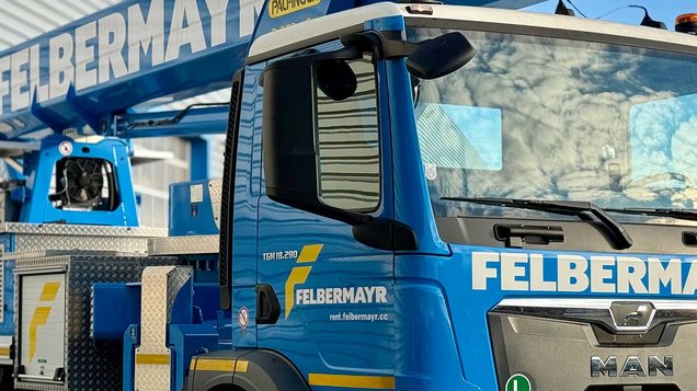 Lkw-Arbeitsbühne F-37 LTK mieten mit Powerlift System