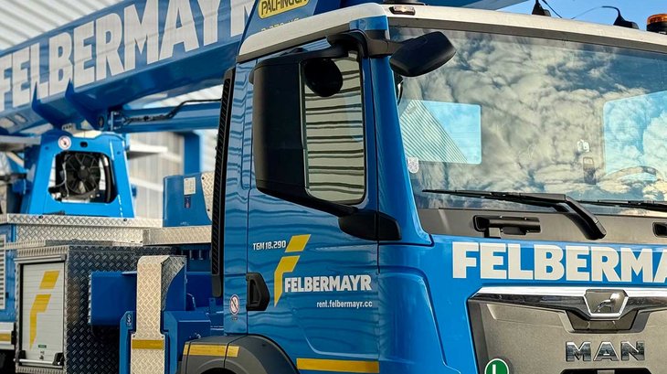 Lkw-Arbeitsbühne F-37 LTK mieten mit Powerlift System