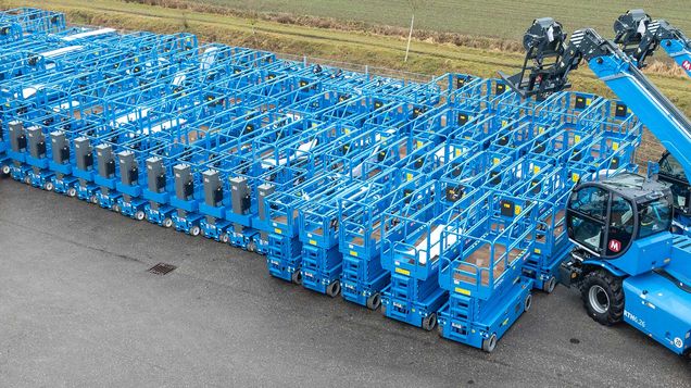 Ножични асансьори и телескопични товарачи Magni