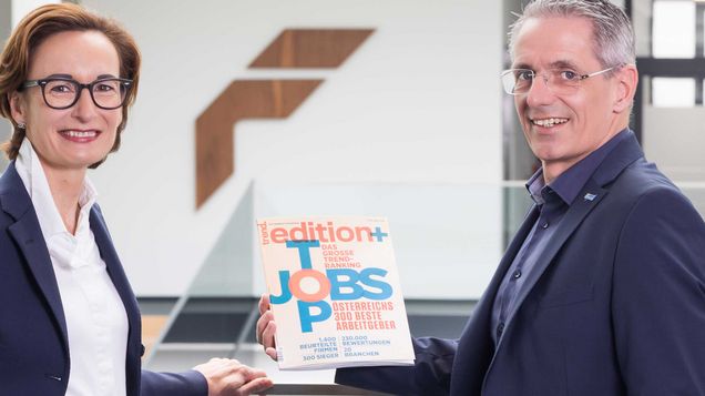  Horst und Andrea Felbermayr freut sich ganz besonders über die Ehrung für das Engagement von Felbermayr.