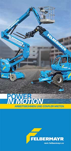 Folder Bühnen- & Staplervermietung Österreich